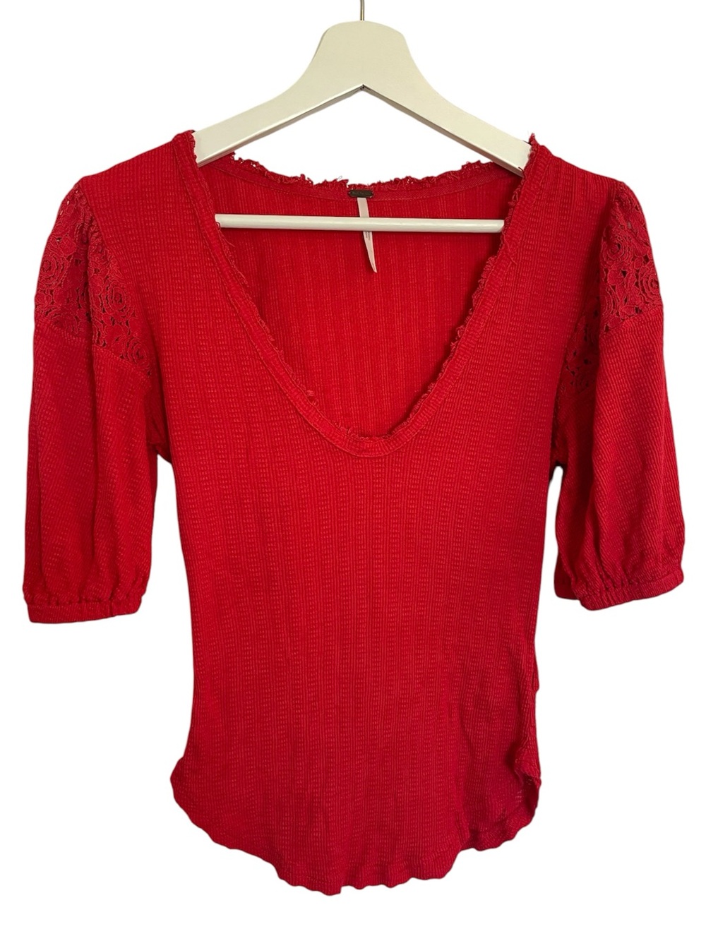 Free People Scoop Neck Shirt